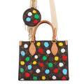 Louis Vuitton Handbag Monogram Painted Dot LV YK On The Go PM 2-Way Shoulder