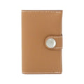 Hermes Card Case Card Holders Gold