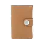 Hermes Card Case Card Holders Gold