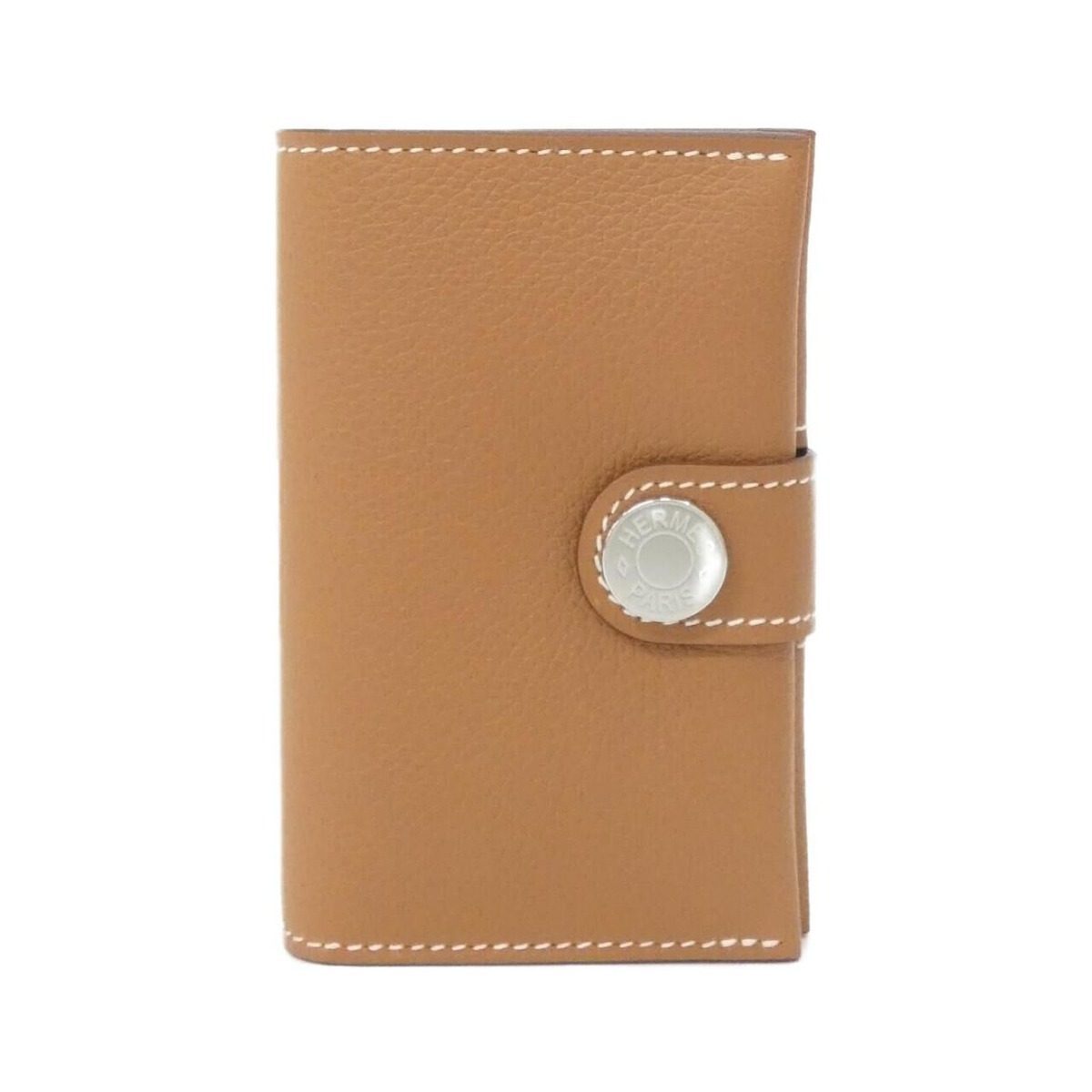 Hermes Card Case Card Holders Gold
