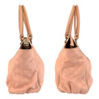 Gucci Abby Guccissima Pink Gold Hardware Leather Tote Bag — view 8