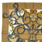 Hermes Scarf Silk Carre 90 L'instrvction du Roy Imperial Studies Beige — view 2
