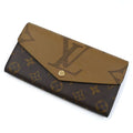 Louis Vuitton Portefeuille Sarah Wallet Monogram Giant Reverse Brown