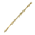 Dior Chain Bracelet Logo Paris Gold