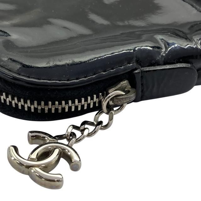 Chanel Cruise Line Pouch Small Multi Patent Leather Black — view 3