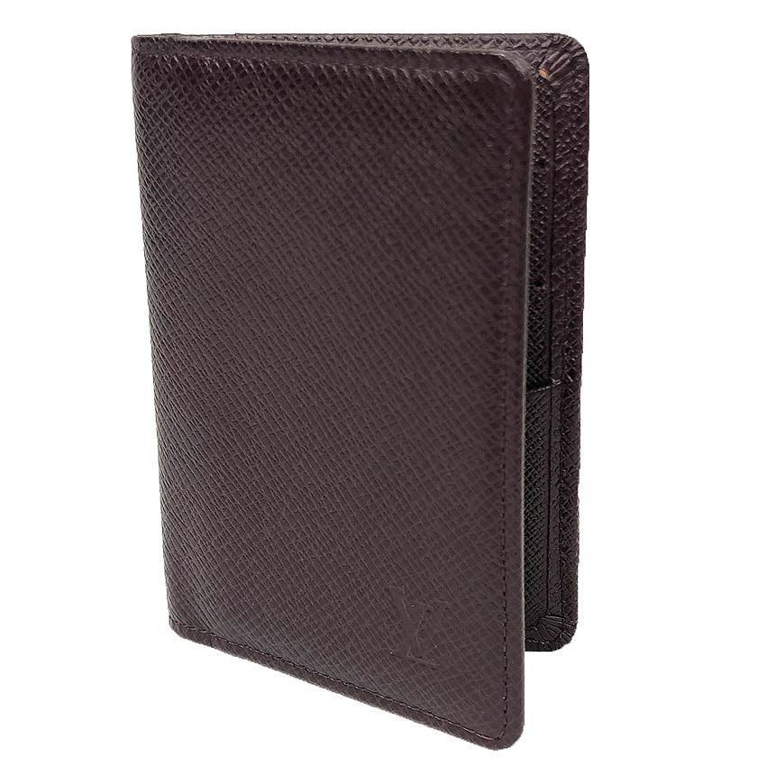 Louis Vuitton Taiga Card Case Organizer de Poche Holder