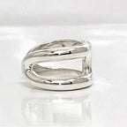 Hermes Ring Osmose PM Silver Jp14 — view 9