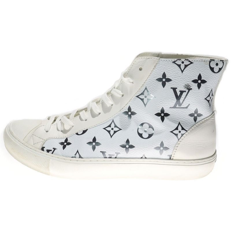 Louis Vuitton 21 SS Tattoo Line Monogram Leather High Cut Sneakers Ld0231