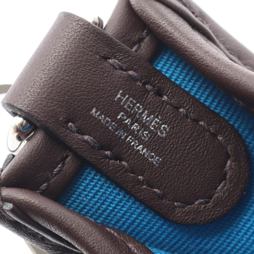 Hermes Shoulder Bag Neo Evelyne Tpm Ruby Blue the Leather Canvas — view 4