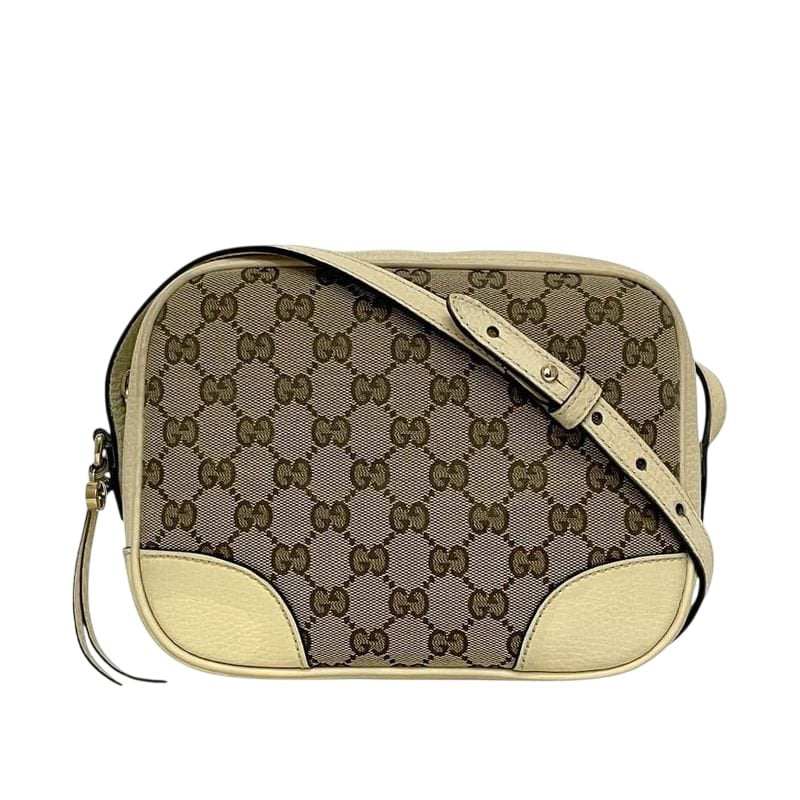 Gucci Shoulder Bag Beige Cream White