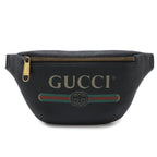 Gucci Print Small Belt Bag Sherry Black Red Green
