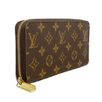 Louis Vuitton Wallet Monogram Zippy Rose Velours — view 2