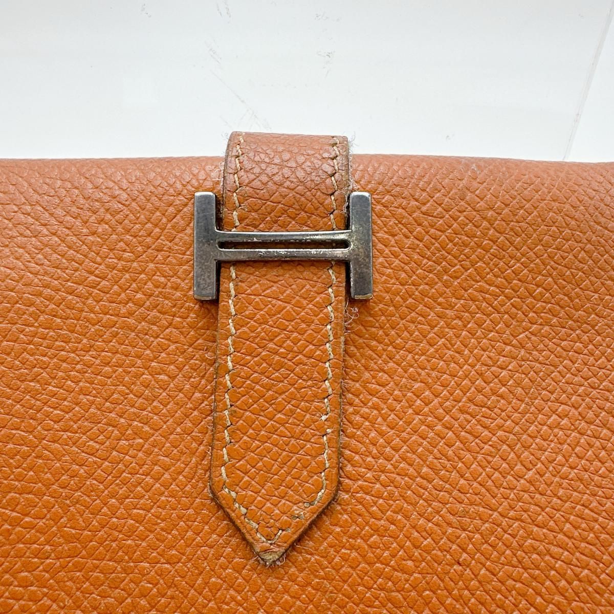 Hermes Bifold Wallet Bearn Compact Brown — view 7