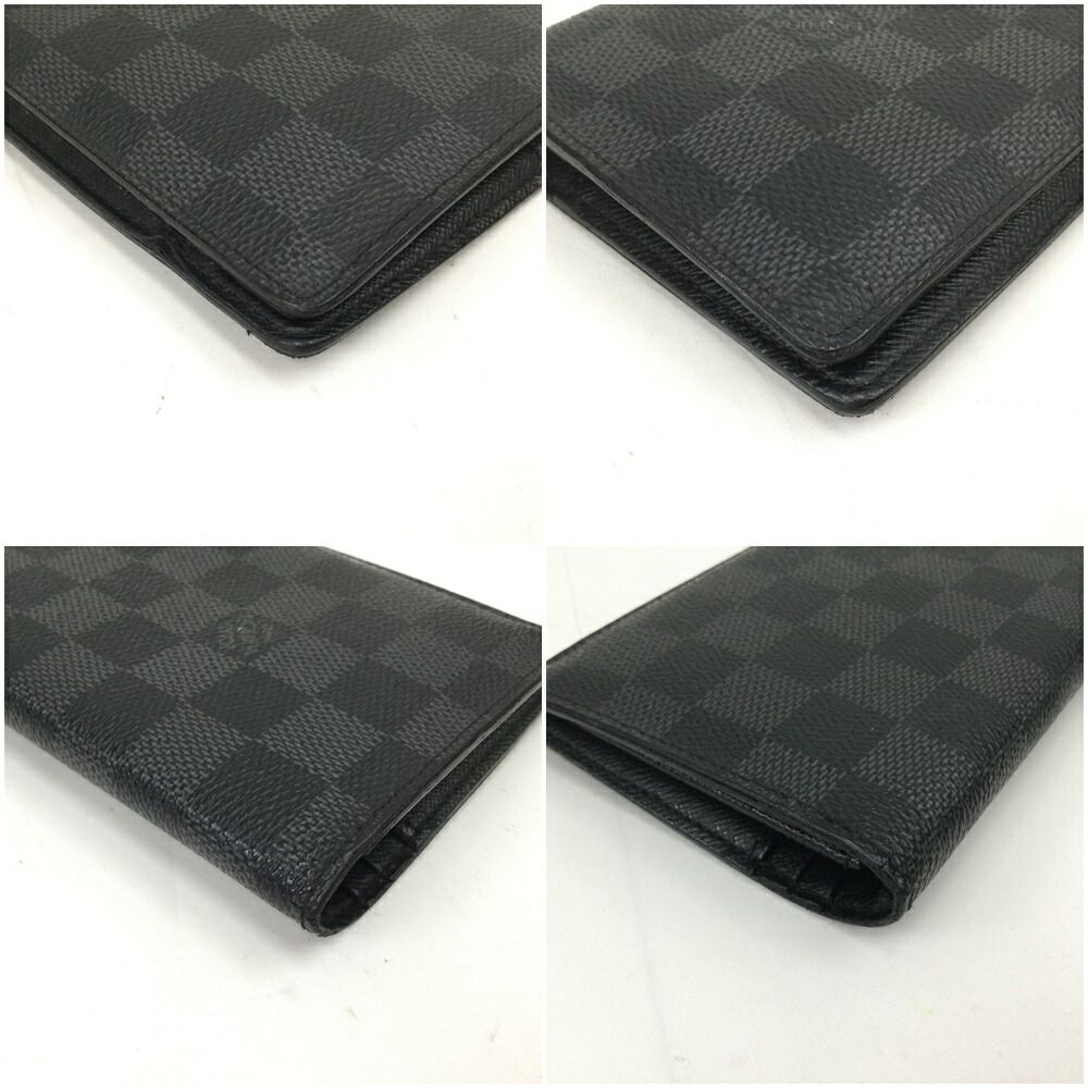 Louis Vuitton Damier Graphite Portefeuille Brother Black — view 3