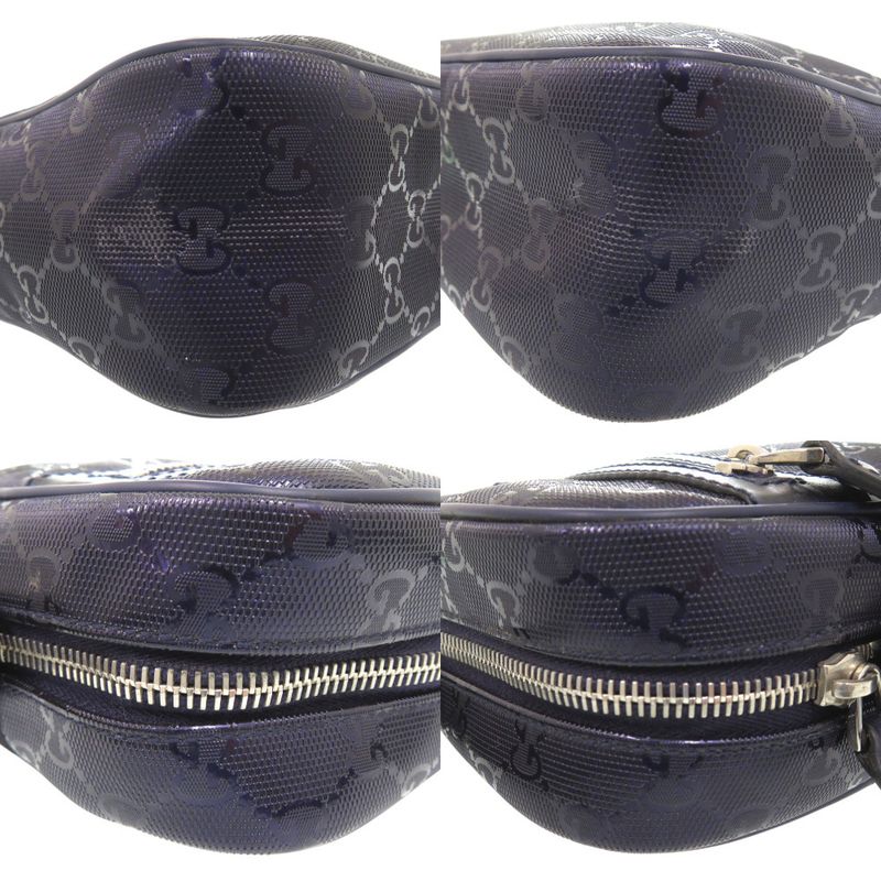 Gucci GG Imprime Shoulder Bag Crossbody Purple 0470 — view 9