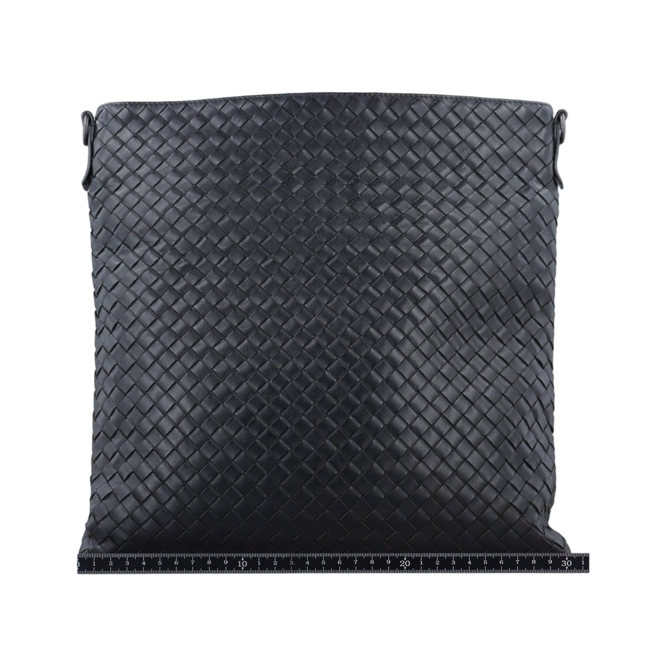 Bottega Veneta Intrecciato Black Lambskin Tote — view 2