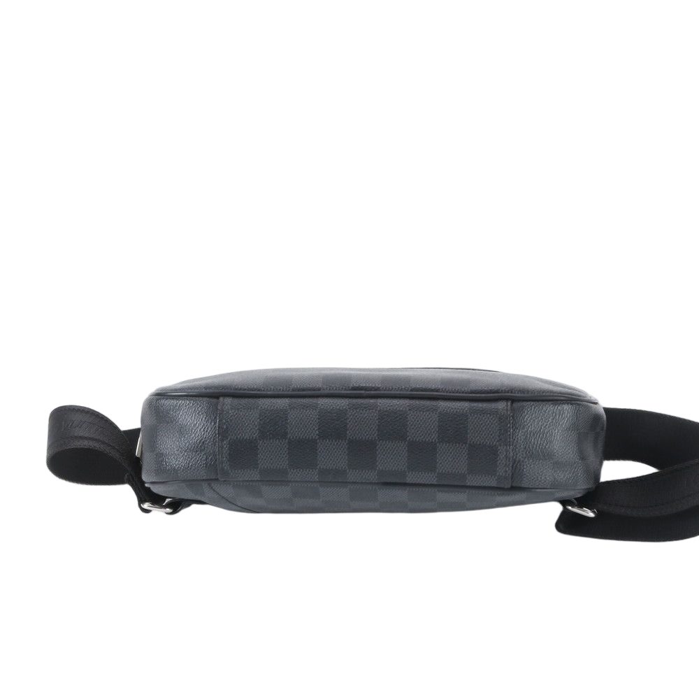 Louis Vuitton Damier Graphite Ambler Leather 2-Way Belt Bag Crossbody Waist — view 2