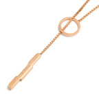Gucci Necklace Link to Love Pink — view 2