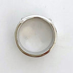 Gucci Logo Ring Silver Size 19 — view 8