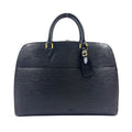 Louis Vuitton Sorbonne Epi Noir Leather Black Business Bag Gold