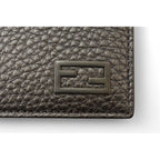 Fendi Card Case Business Holder Leather FF Baguette Motif Metallic — view 4