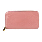 Louis Vuitton Zippy Wallet Long Patent Leather Rose Blush Pink