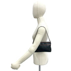 Chanel Vintage Lambskin Leather Chain Shoulder Bag Black — view 2