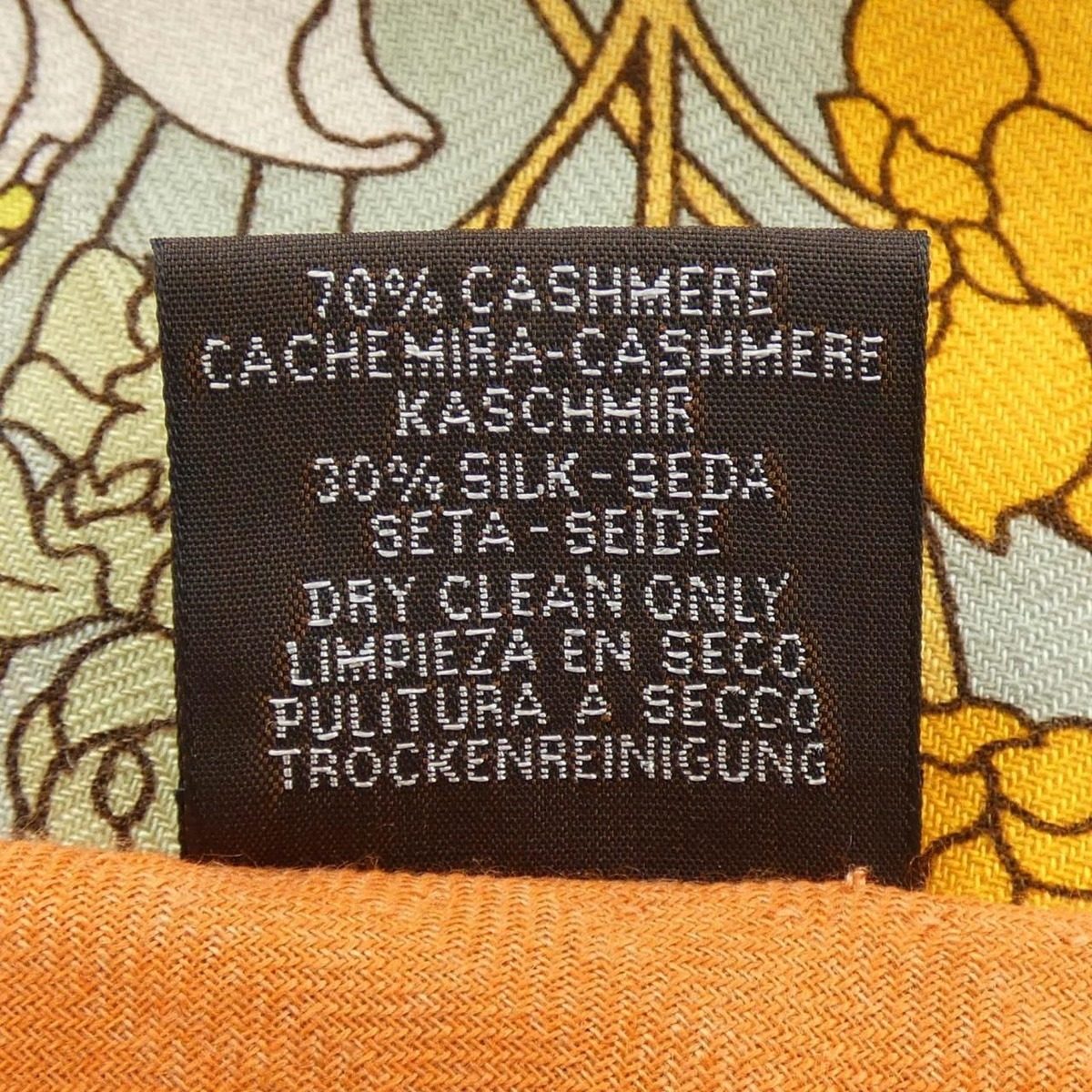 Hermes Robe Legere Giant Triangle Shawl Scarf — view 3