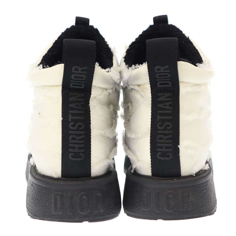 Christian Dior Short Design Boots Sneakers White 41 — view 3