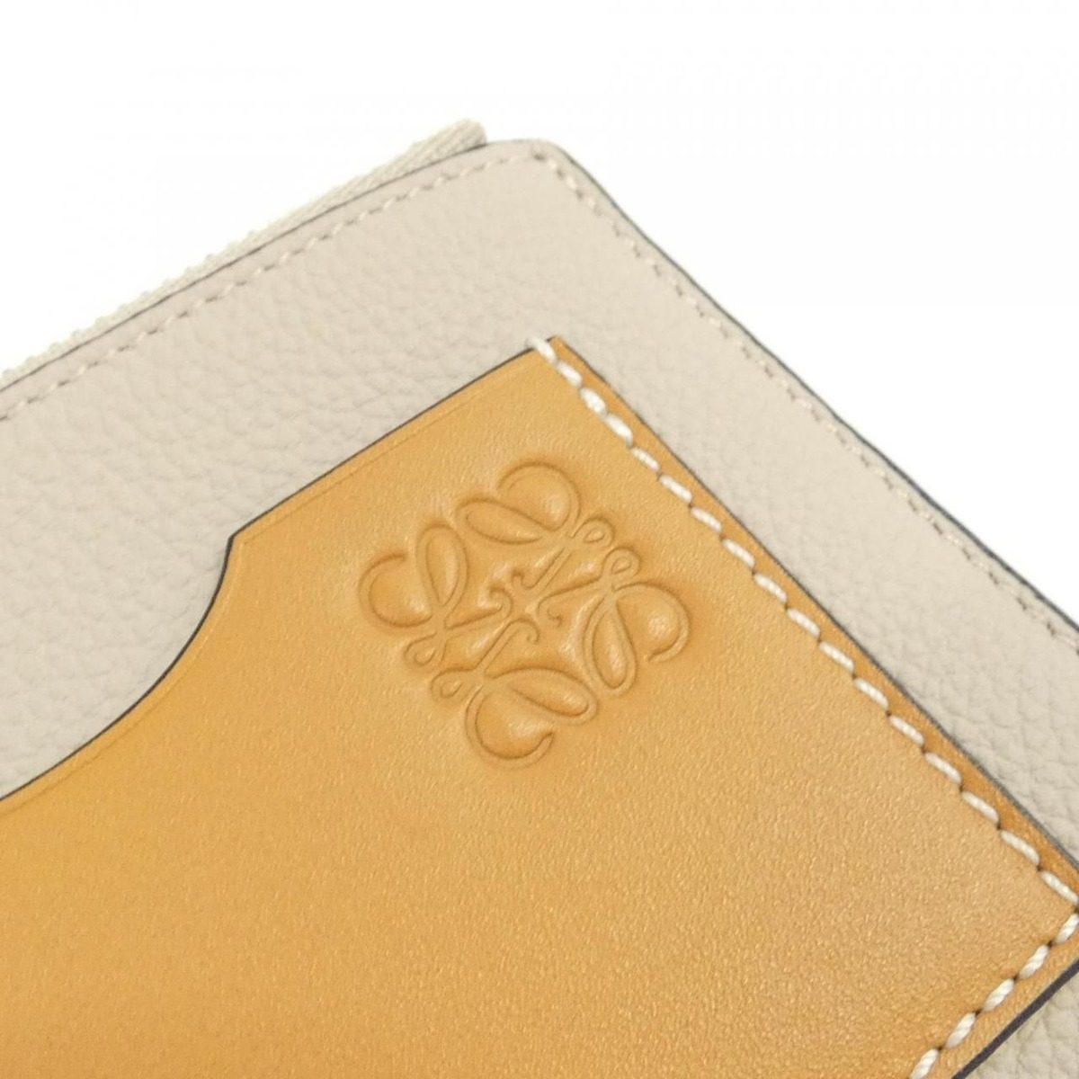 Loewe Coin Case Coin Purse Silver — view 3