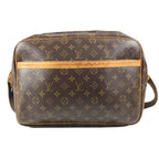 Louis Vuitton Shoulder Bag Reporter GM Monogram Canvas Brown