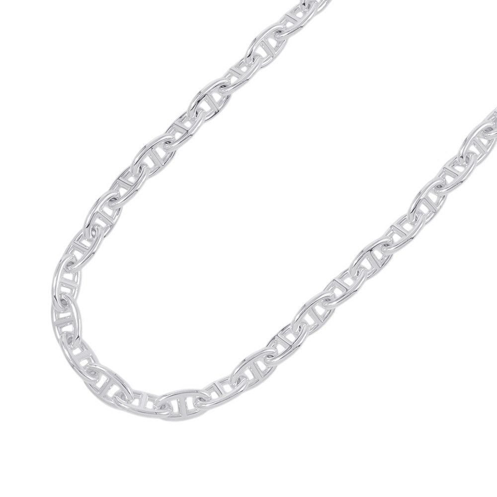 Hermes Necklace Chaine D'ancre GM 29 Links Silver