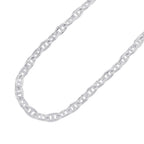 Hermes Necklace Chaine D'ancre GM 29 Links Silver