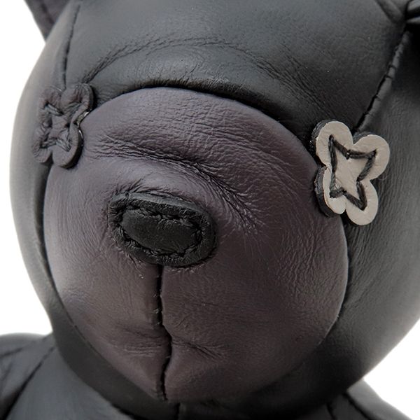 Louis Vuitton Plush Toy Flash Deux Leather Monogram Eclipse Canvas Black — view 4