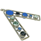 Christian Dior Necklace Jewelry Accessories Small Metal Silver Multicolor — view 8