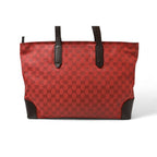 Gucci Tote Shoulder Bag GG Dar Cles Red Sherry — view 6