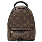 Louis Vuitton Monogram Backpack Palm Springs Mini Brown Black Compact