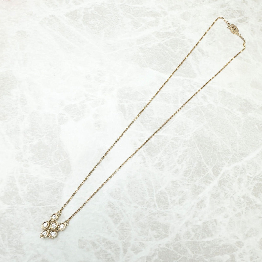Dior Diamond Yellow Gold Necklace — view 2