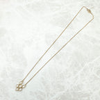 Dior Diamond Yellow Gold Necklace — view 2