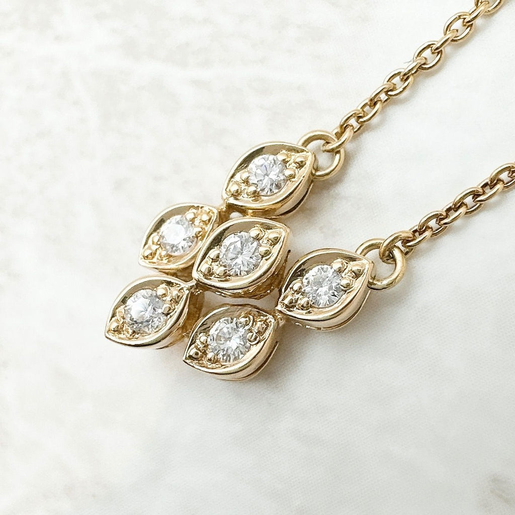 Dior Diamond Yellow Gold Necklace — view 4