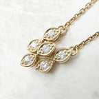 Dior Diamond Yellow Gold Necklace — view 4