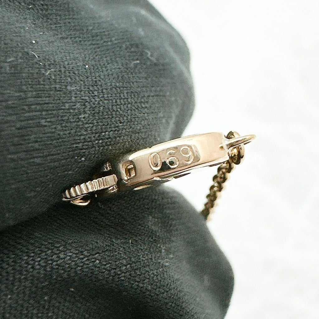 Dior Diamond Yellow Gold Necklace — view 7