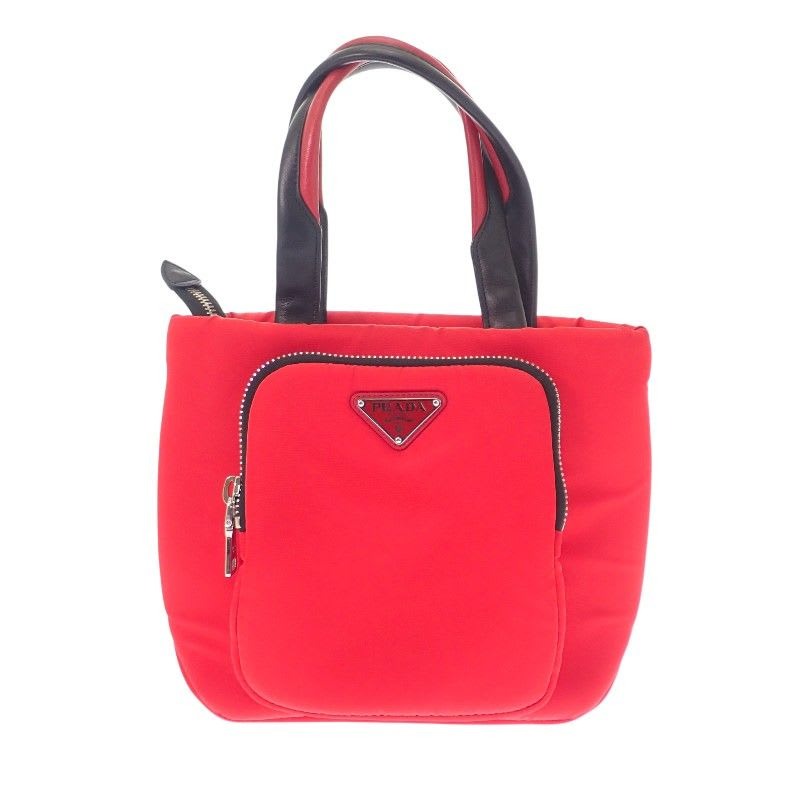 Prada Tessuto Pocket Cargo Small 1 Bg270 Tote Bag 2-Way Shoulder Nylon