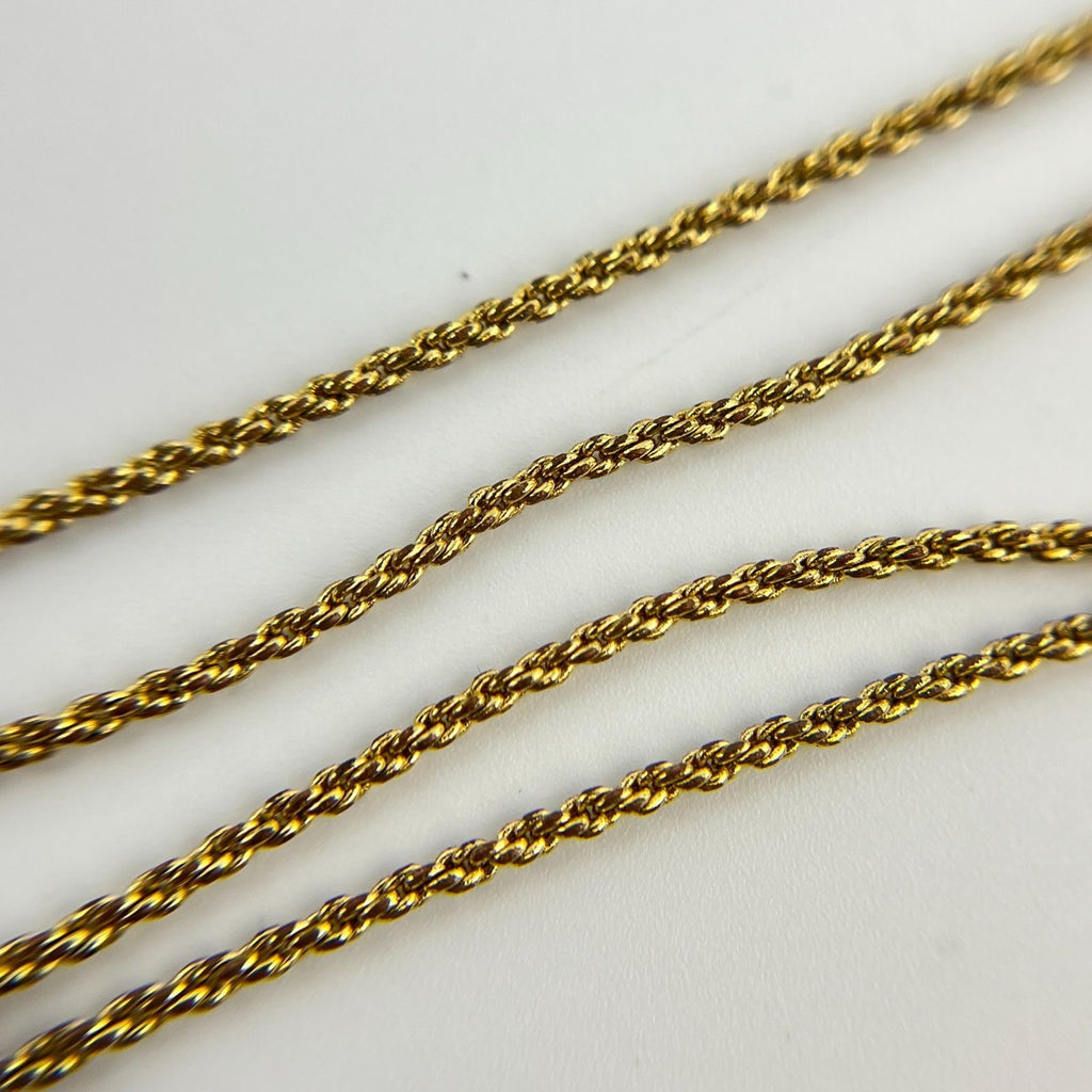 Dior Necklace Pendant Logo Gold Vintage — view 8