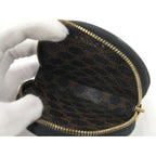 Celine Coin Case Calf Leather Black — view 9
