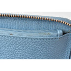 Gucci Folding Wallet Swing Leather Light Blue — view 6