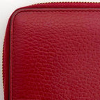 Gucci Round Zipper Wallet Red Interlocking — view 7
