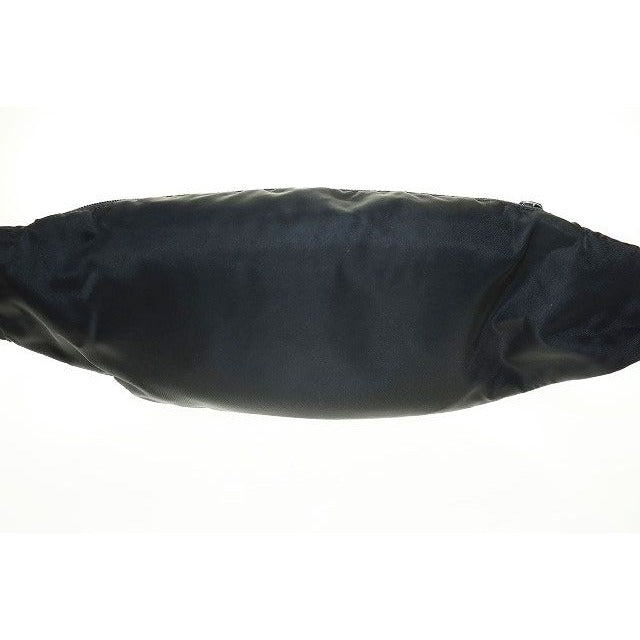 Prada Body Bag Black 2 Vl005 Waist Nylon Triangle Plate — view 2