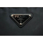 Prada Body Bag Black 2 Vl005 Waist Nylon Triangle Plate — view 8