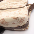 Loewe Shoulder Bag 160 Aniversario Beige Brown Canvas Suede Anniversary — view 3